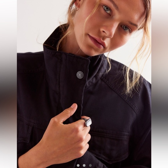 FREE PEOPLE UTILITY JACKET SZ M. NWOT - Picture 7 of 9